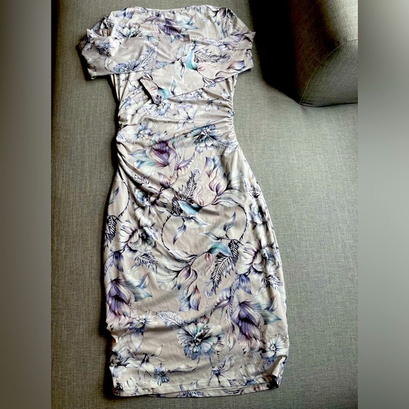 Reiss Small rouched knee-length dress - Picture 3 of 4